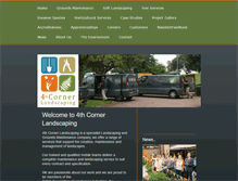 Tablet Screenshot of 4thcorner.co.uk